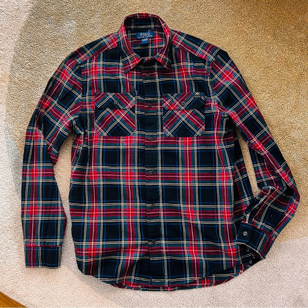 Ralph Lauren Multicolor Plaid Shirt - Picture 7 of 9